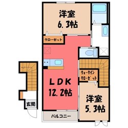 フォルテの物件間取画像